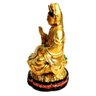 Estátua Deusa Kuan Yin Dourada Resina 11Cm - 3