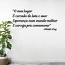 Decoração 3D Parede Letreiro - Samba - Frase Arlindo Cruz - 1