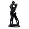 Escultura Estátua Enfeite Estante Beijoqueiros Preto - 1
