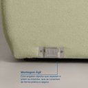 Ver imagem 6 de Sofá Modular 100cm com Braço Direito Orla CabeCasa MadeiraOriginals