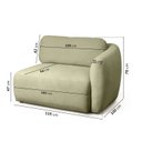 Ver imagem 4 de Sofá Modular 100cm com Braço Direito Orla CabeCasa MadeiraOriginals