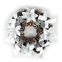 Ver imagem 1 de Guirlanda com Pinhas e Flores Wincy Natalina 36cm Nta64024