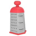 Ver imagem 1 de Ralador de Legumes Aço Inox Grande 6 Faces Ergonômico 25cm:Vermelho