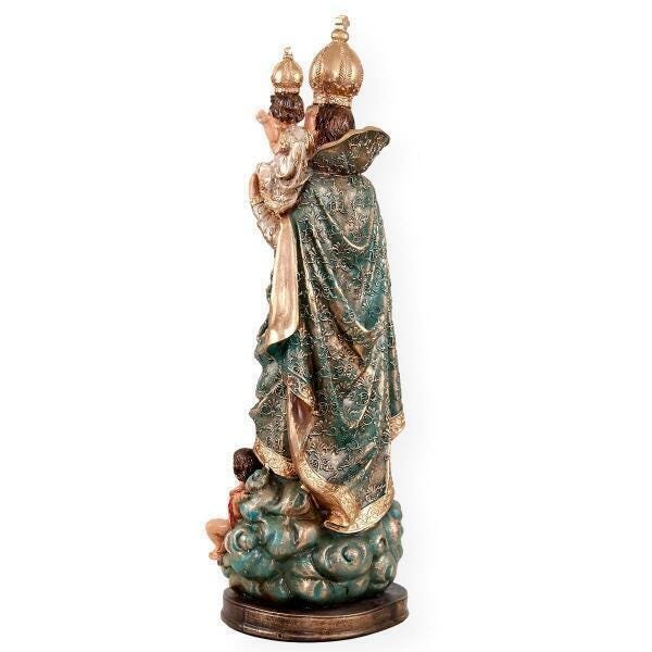 Imagem Em Resina De Nossa Senhora Da Cabeça (878) - 2