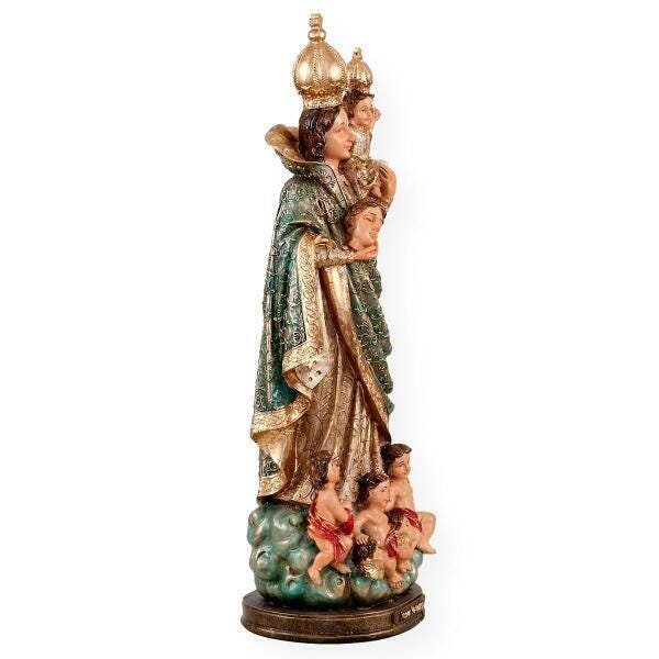 Imagem Em Resina De Nossa Senhora Da Cabeça (878) - 3