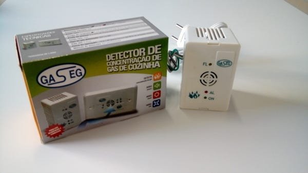 Detector de Vazamento/Concentração de Gás Glp - Visual Rele - E ...
