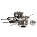 Ver imagem 1 de Cuisinart Conjunto de Panelas de Aço Inoxidável Profile - 10 Peças