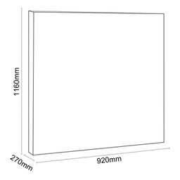 Cabeceira Solteiro Estofada Imperatriz Suede Preto - Simbal - 4