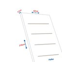 Ver imagem 3 de Folha de Porta de Madeira 210x62cm Cristal Amescla Uniportas Marrom