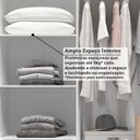 Ver mais imagens de Guarda-Roupa Casal 8 Portas 4 Gavetas 100% MDF 218cm Azaleia Espresso Móveis Branco