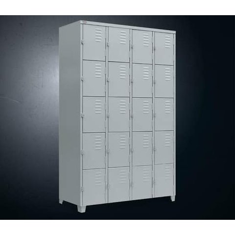 Guarda-volumes de Aço com 20 Portas Pequenas