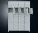 Ver imagem 2 de Guarda-volumes de Aço com 20 Portas Pequenas