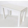 Mesa Provençal Luis XV 120x60 Altura 80cm MDF Branco Reto - 3