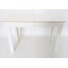 Mesa Provençal Luis XV 120x60 Altura 80cm MDF Branco Reto - 1