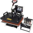 Ver imagem 2 de Prensa Térmica Sublimação 8x1 Caneca Camiseta Boné Chinelo Prato Copo 220V Importway Iwpts-