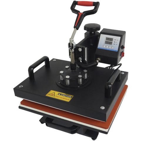 Prensa Térmica Sublimação 8x1 Caneca Camiseta Boné Chinelo Prato Copo 220V Importway Iwpts-