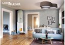 Ver imagem 2 de Plafon Spinner 80cm - 6 Luzes Adrilustres Imbuia 110v/220v