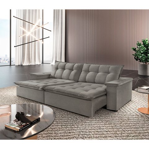 Sofá Estilo Linho 03 Lugares 02 Módulos de 80cm B25cm Meu Sofá Online