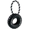 Brinquedo Pets Pneu De Borracha Ferplast Com Corda - P - 1