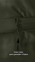 Ver imagem 2 de Almofada Futon Esteira Grande 60x1,70cm Flat Vários Modelos Verde Musgo