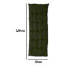 Ver imagem 6 de Almofada Futon Esteira Grande 60x1,70cm Flat Vários Modelos Verde Musgo
