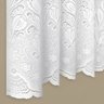 Cortina Renda Cozinha Tulipa Branca 2,00larg X 1,30alt - 5