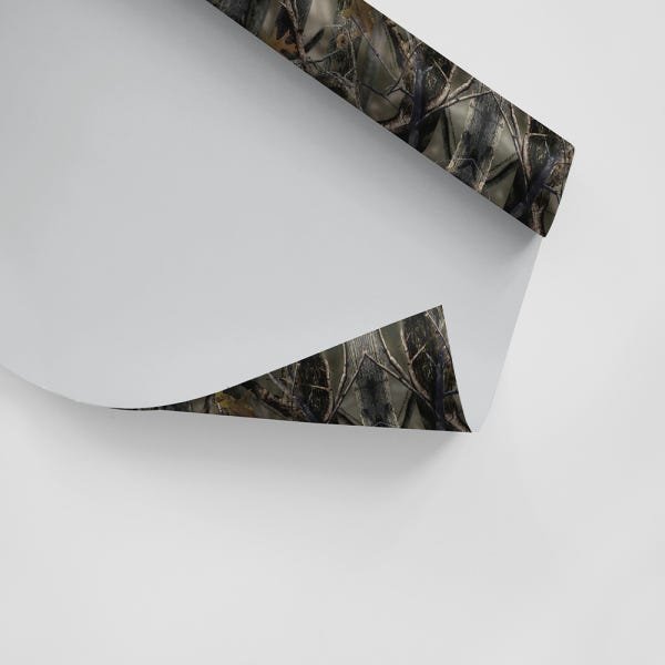 Adesivo Camuflado Madeira Árvores Vegetal Marrom 2,00X0X50 - 2