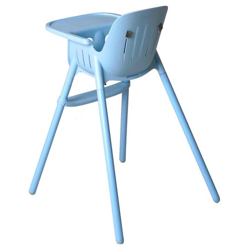 Cadeira de Alimentação Alta Slim Azul - Multikids Baby - Alves Baby