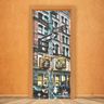 Adesivo para Porta New York Vintage Placas One Way - 2