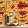 Adesivo Painel Cozinha Churrasco Churrasqueira Cerveja M143 - 2