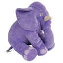 Ver imagem 2 de Almofada Elefante Lilas de 65 cm com porta-treco