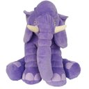 Ver imagem 1 de Almofada Elefante Lilas de 65 cm com porta-treco