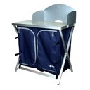 Ver imagem 3 de Mesa Cucina Nautika Azul Dobrável Leve e Resistente