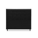 Ver imagem 2 de Cabeceira Estofados Solteiro Quarto 90cm Betina Suede Preto Madelina Decor