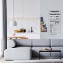 Ver imagem 2 de Cidade Vertical - Quadro ou Placa Decorativa com 5 Peças É Decoração Quadros e Placas Decorativas 15