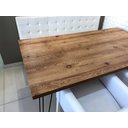 Ver imagem 3 de Mesa Jantar Hairpin Legs 90 X 150 Cm Antiqua - Sem Cadeiras Janta Varanda Gourmet Home Sala Cozinha