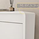 Ver imagem 7 de Cômoda CR35475 4 Gavetas MDF Corrediças Telescópicas Branco Multimóveis