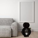 Ver imagem 2 de Abajur Grande de Chão DOUBLE -:Preto