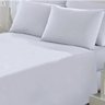 Jogo Roupa De Cama King Branco Confort 4 Peças Malha Premium - 2