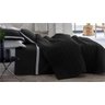 Jogo De Cama King 4 Peças 300 Fios Preto - Naturalle - 1