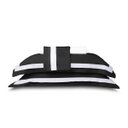 Ver imagem 2 de Jogo De Cama King 4 Peças 300 Fios Preto - Naturalle