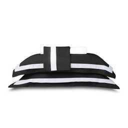Jogo De Cama King 4 Peças 300 Fios Preto - Naturalle - 2