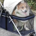 Ver imagem 5 de Carrinho Cachorro Gato Cao Pet Passeio Ar Livre Animal de Estimaçao Caminhada Lazer Shopping Restaur
