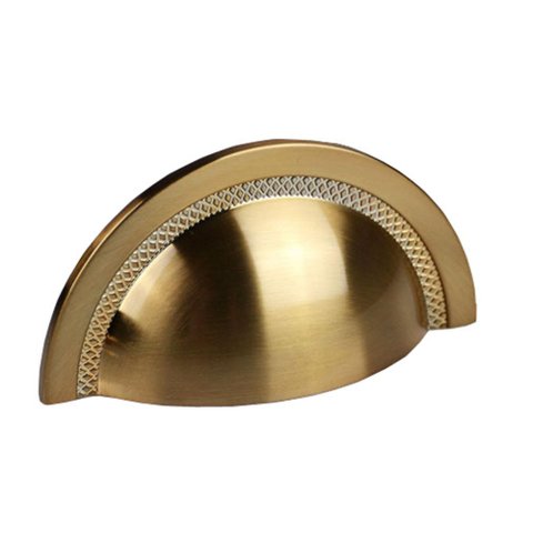 Puxador Shell 48mm Red Gold Escovado Zen