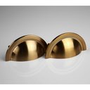 Ver imagem 2 de Puxador Shell 48mm Red Gold Escovado Zen