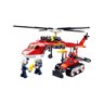 Blocos de Montar Cubic Bombeiros Helicóptero de Transporte 325 Peças Multikids - BR1493 - 7