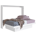 Ver imagem 3 de Cama Articulável Casal Horizontal com Mesa de Trabalho CE140 Branco Art In Móveis