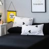 Jogo De Cama 6 Peças Completo Grife Casal King Com Edredom - 2