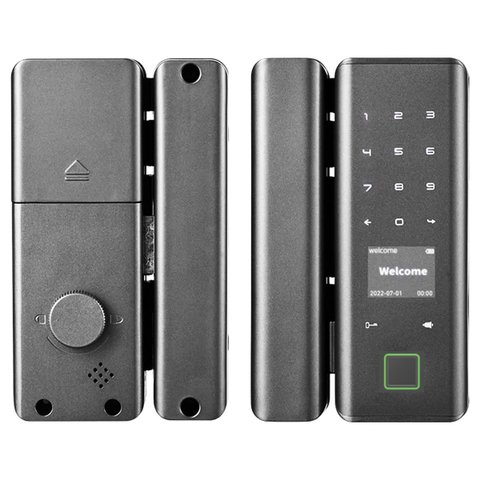 Fechadura Digital Eletronica Porta Inteligente Smart App Celular Biometria Cartao Rf Segurança Casa 
