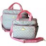 Kit Bolsa Maternidade Mala Bebê Enxoval Triângulo 2 Peças - 1